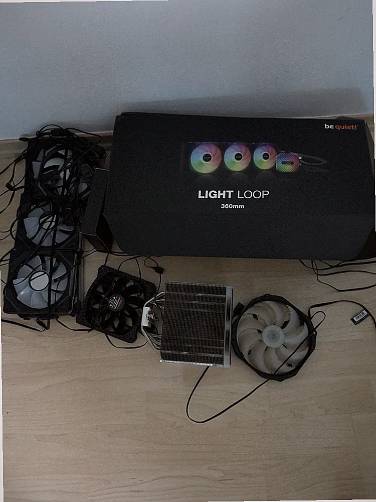 Pc Kiste Lüfter, Wasserkühlung und Luftkühler