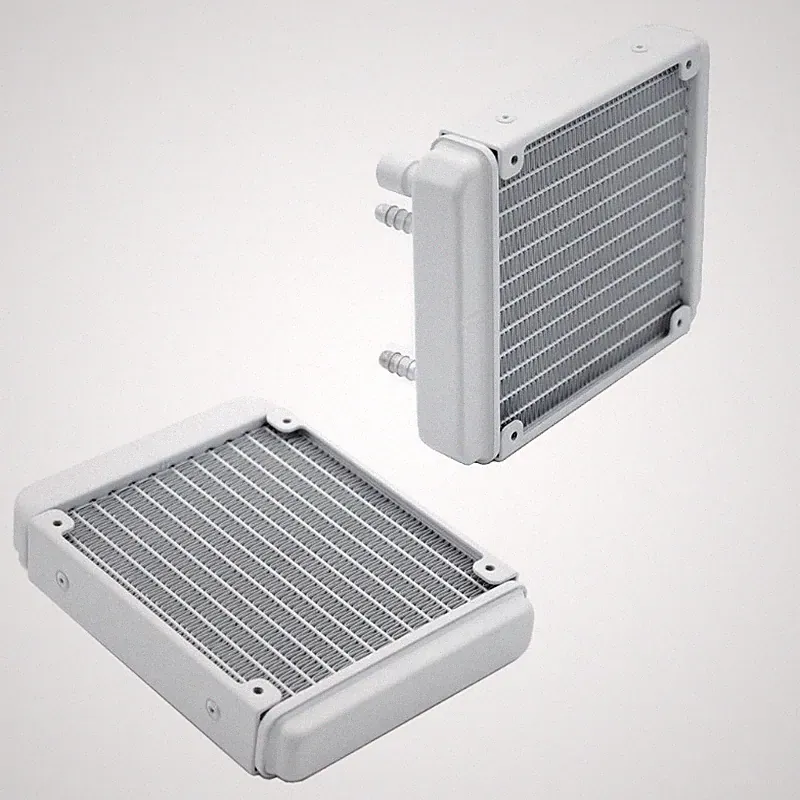 PC Water Cooling Aluminum Radiator 12CM Installation Position For Water Cooling