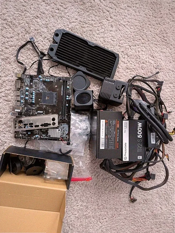 PC Zubehör Defekt Mainboard/Wasserkühlung/Netzteil Corsair