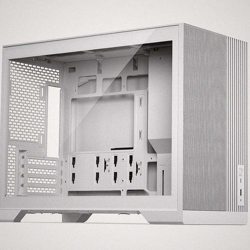 PHANTEKS XT M3 PC-Gehäuse, Mini-Gehäuse, mATX, Tempered Glass - weiß