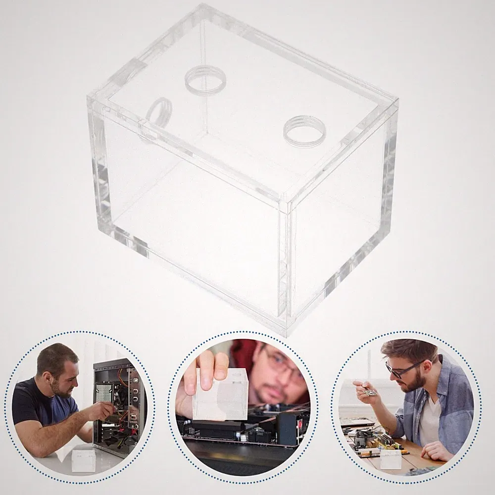 Professioneller DIY-Computer-Wasserkühlbehälter Acryl-transparenter Reservoir