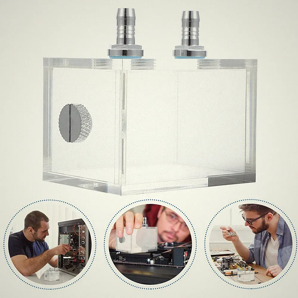 Professioneller PC Flüssigkühlerbehälter-Reservoir PC-CPU-Wasserblock-Wassertank