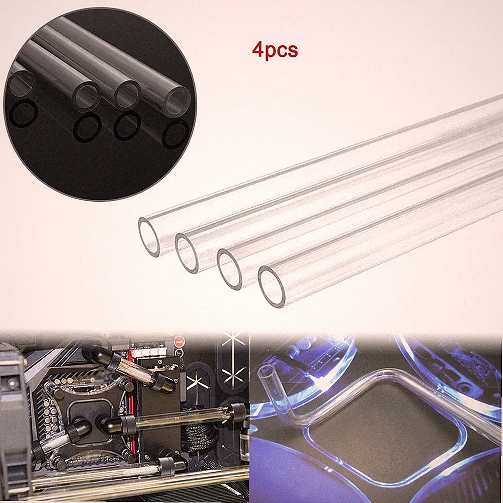 Schlauch PETG Tube 10/14mm transparent für Computer Wasserkühlung Biegen