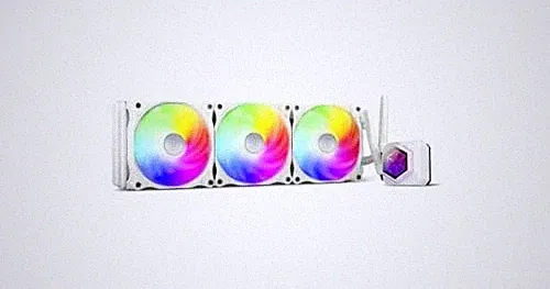 Weiße PC-Wasserkühlung