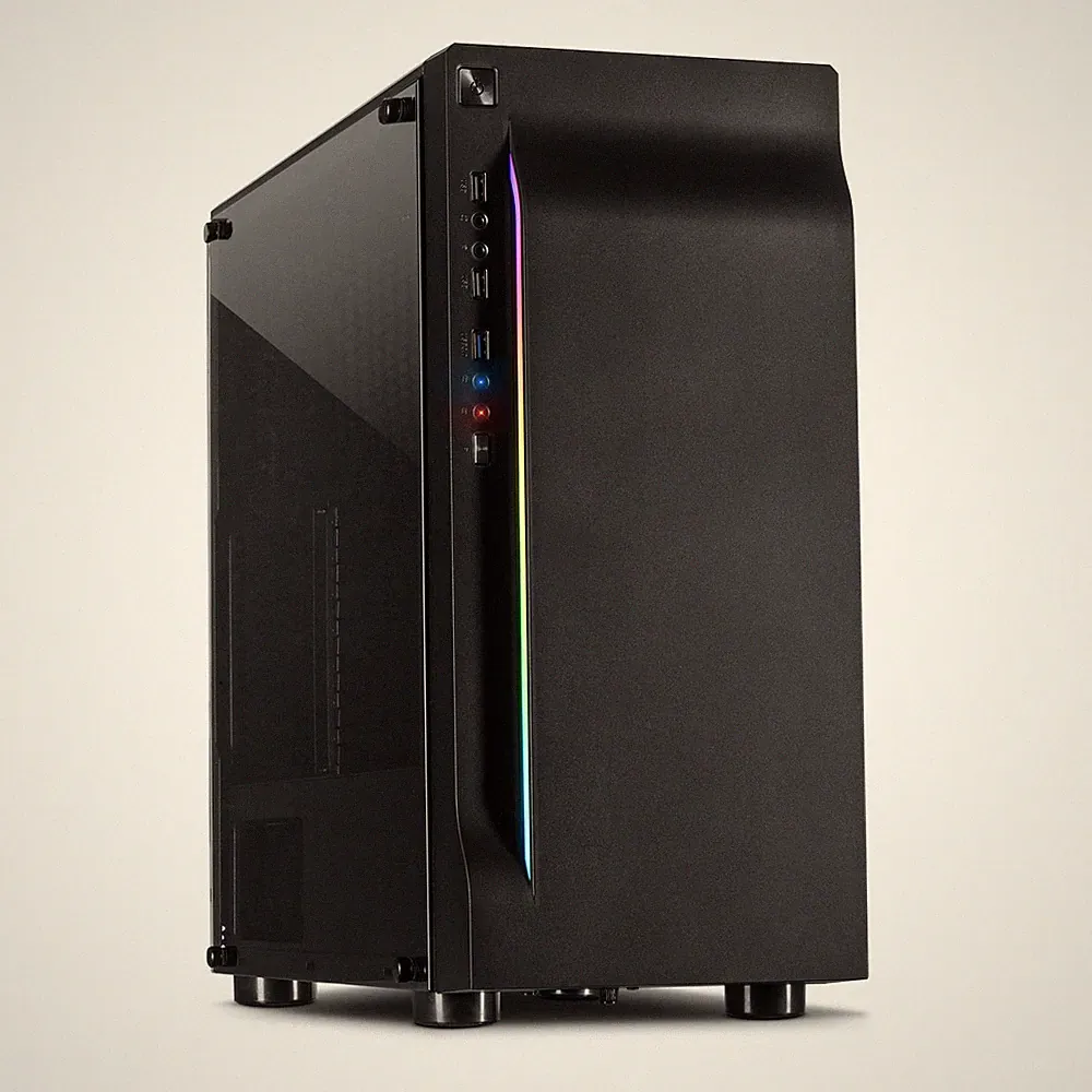 Stromspar PC | bis RX 560 | 4x 3,3 GHz | 32GB | 2TB SSD | Wakü | Win 11 Pro