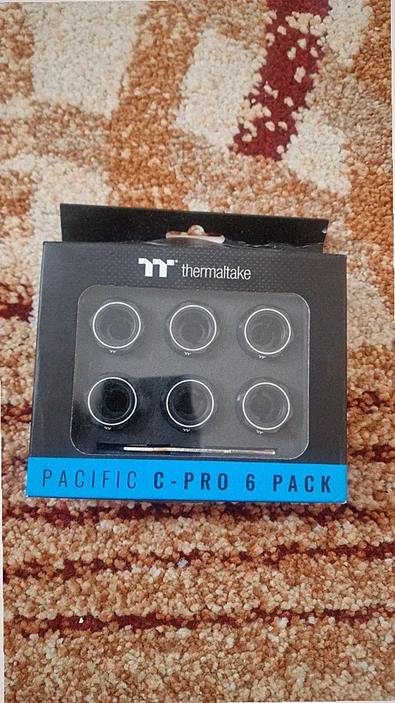Thermaltake CPRO Fitting 5-Pack – 26mm Outer Diameter / 21mm Height – PC Water C