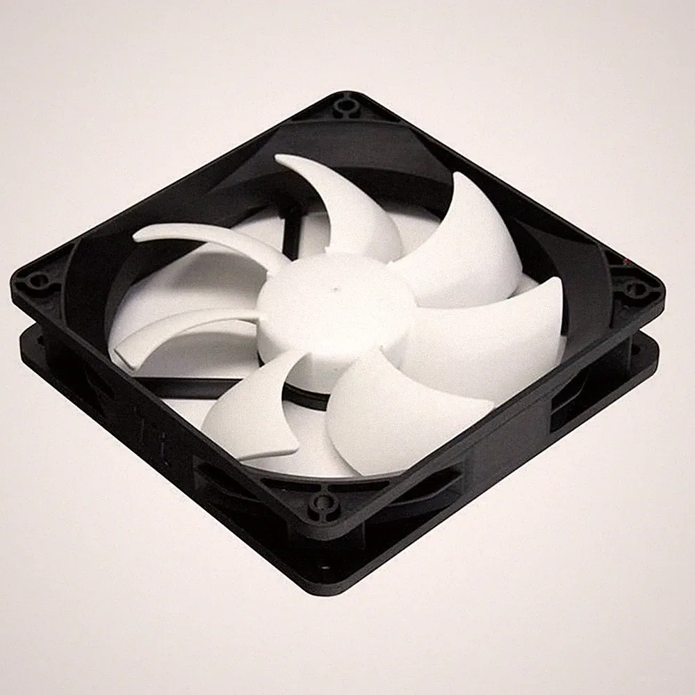 Thermaltake Gehäuse Lüfter Schwarz/Weiss CPU-/ Wasserkühlung TT-1225 A1225M12S B