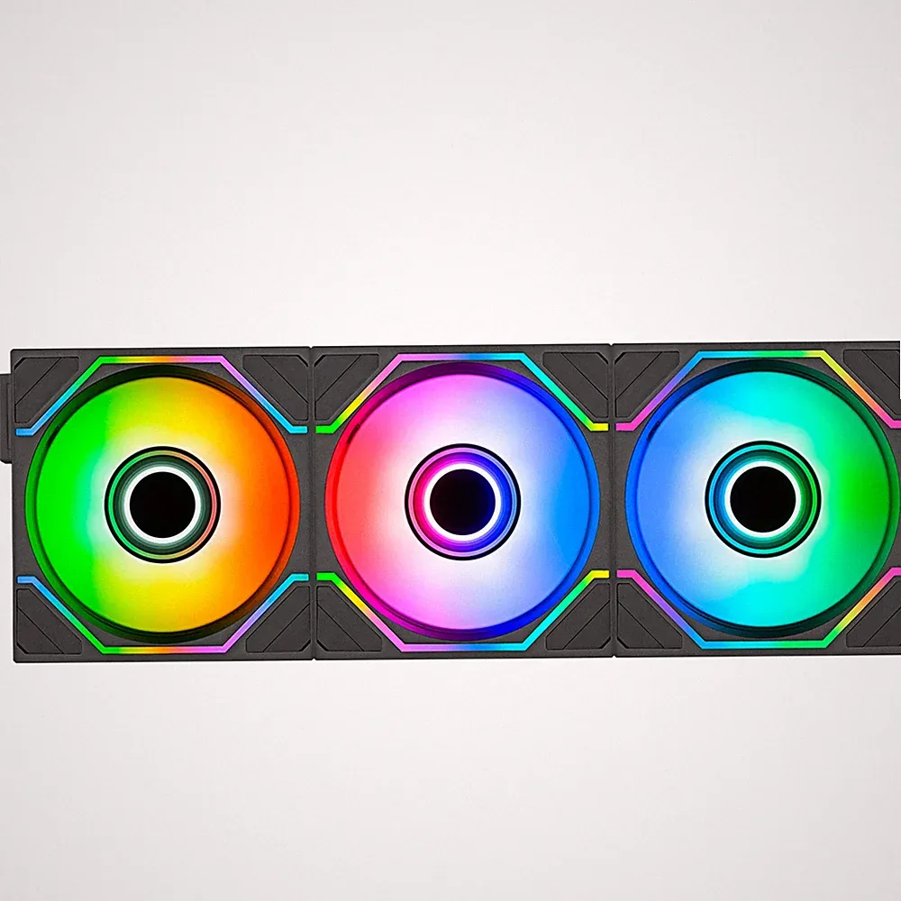 Thermaltake SWAFAN 120 EX INFINITY, Gehäuselüfter, schwarz