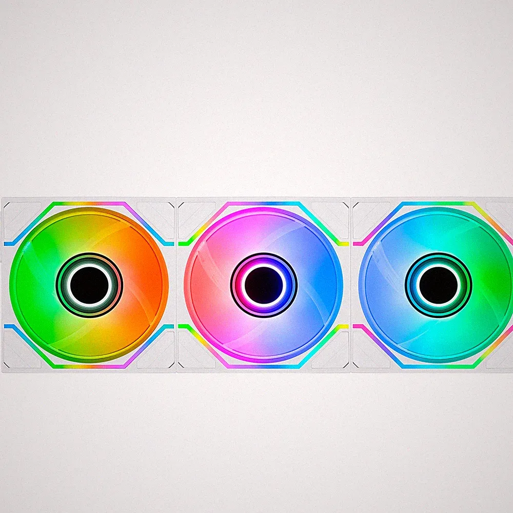 Thermaltake SWAFAN 120 EX INFINITY, Gehäuselüfter, weiß