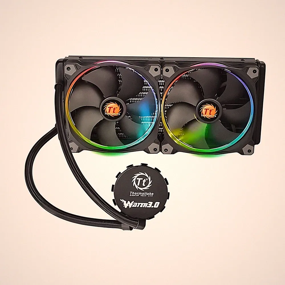 Thermaltake Water 3.0 Riing RGB 280 CPU-Wasserkühlung AMD Sockel TR4 #335900