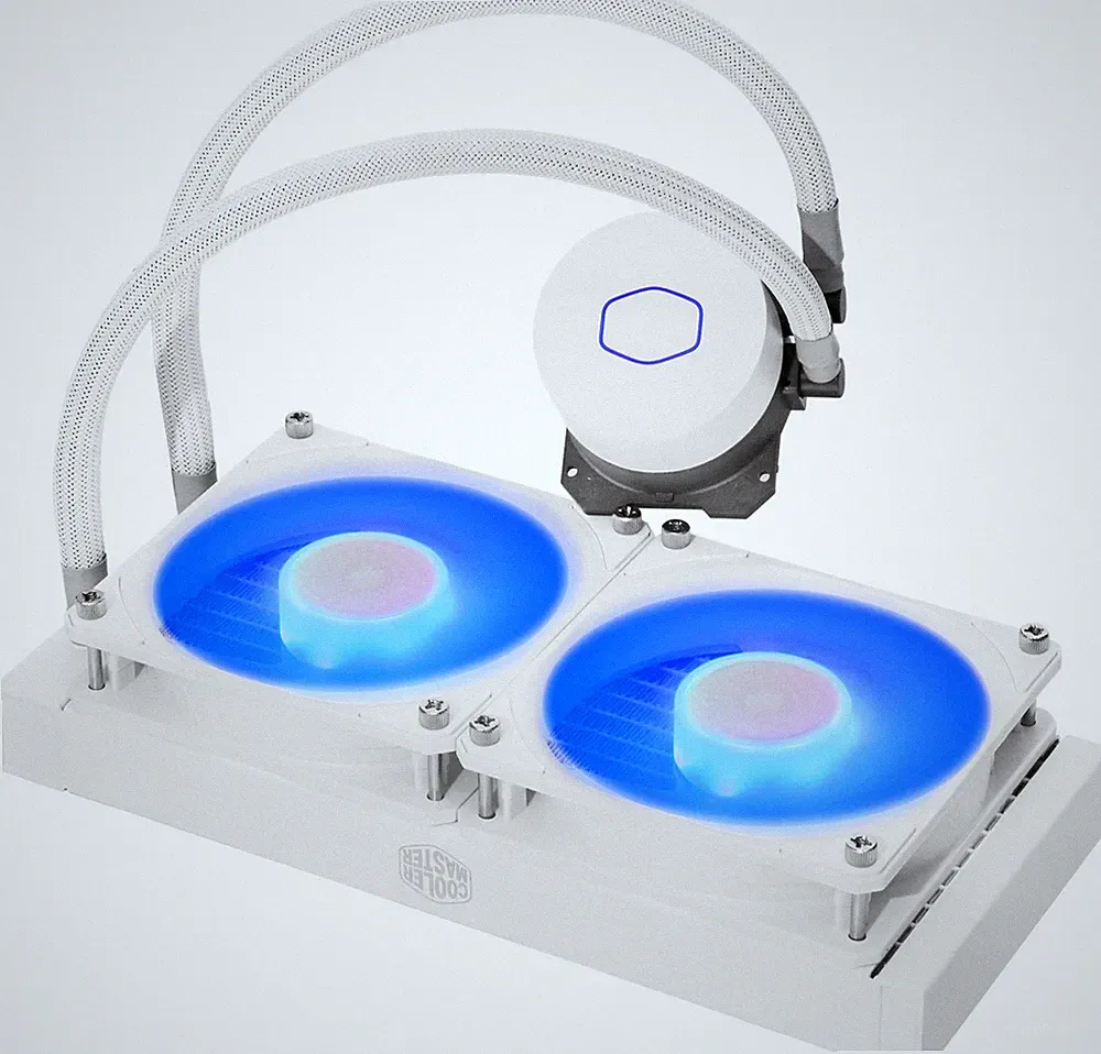 Water cooling 240mm Cooler Master MasterLiquid ML240L V2 RGB WE (U) (B)