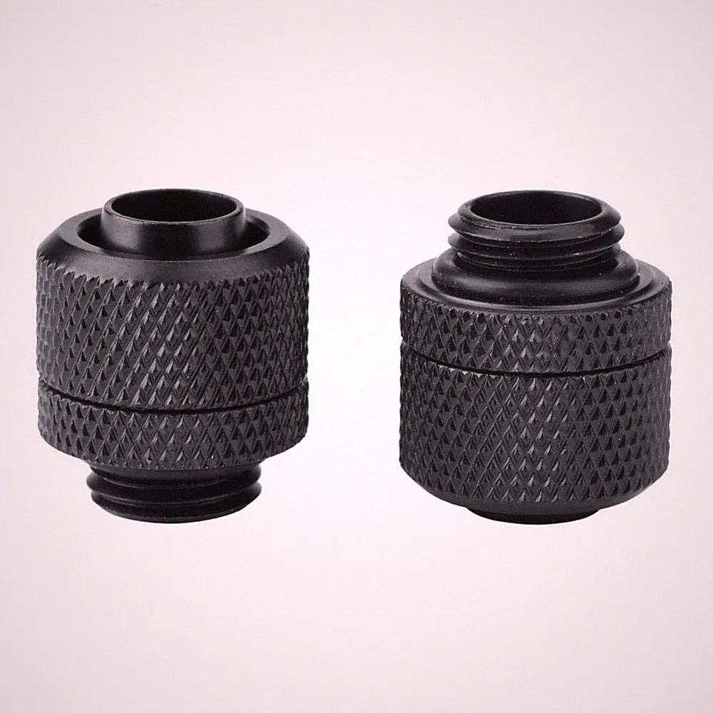 Zwei-Touch-Fitting Anschluss, G1/4 Anschlüsse PC Gewinde Flexibler